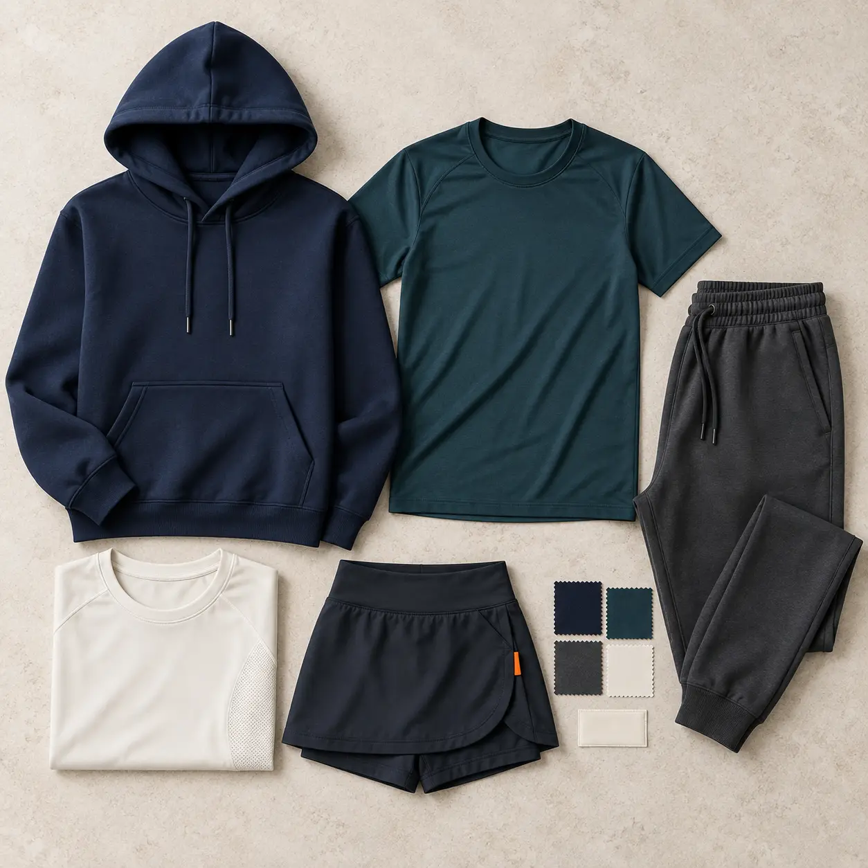 Coordinated premium apparel capsule collection